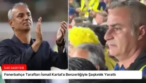 Fenerbahçe Taraftarı İsmail Kartal’a Benzerliğiyle Şaşkınlık Yarattı