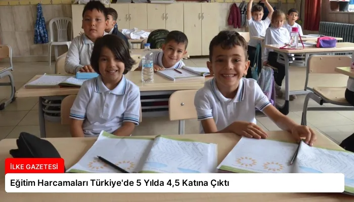 Eğitim Harcamaları Türkiye’de 5 Yılda 4,5 Katına Çıktı