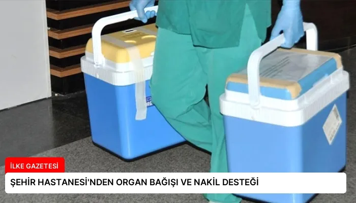 ŞEHİR HASTANESİ’NDEN ORGAN BAĞIŞI VE NAKİL DESTEĞİ
