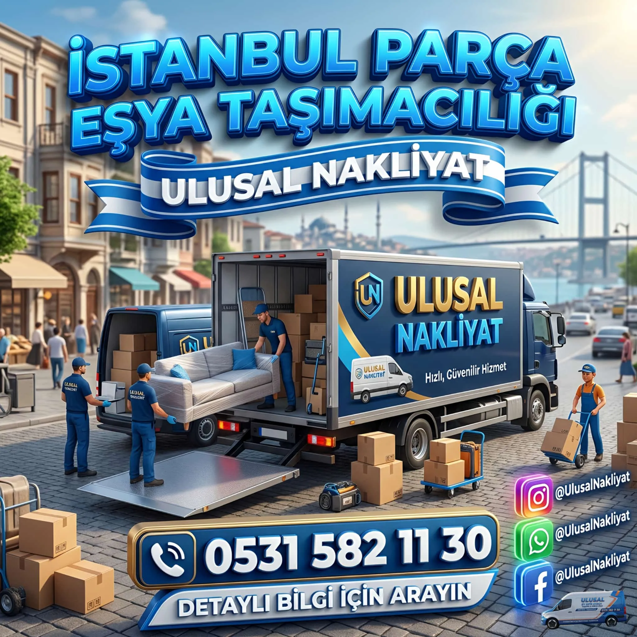 İstanbul Parça Eşya Taşıma ve Nakliyat Hizmetleri