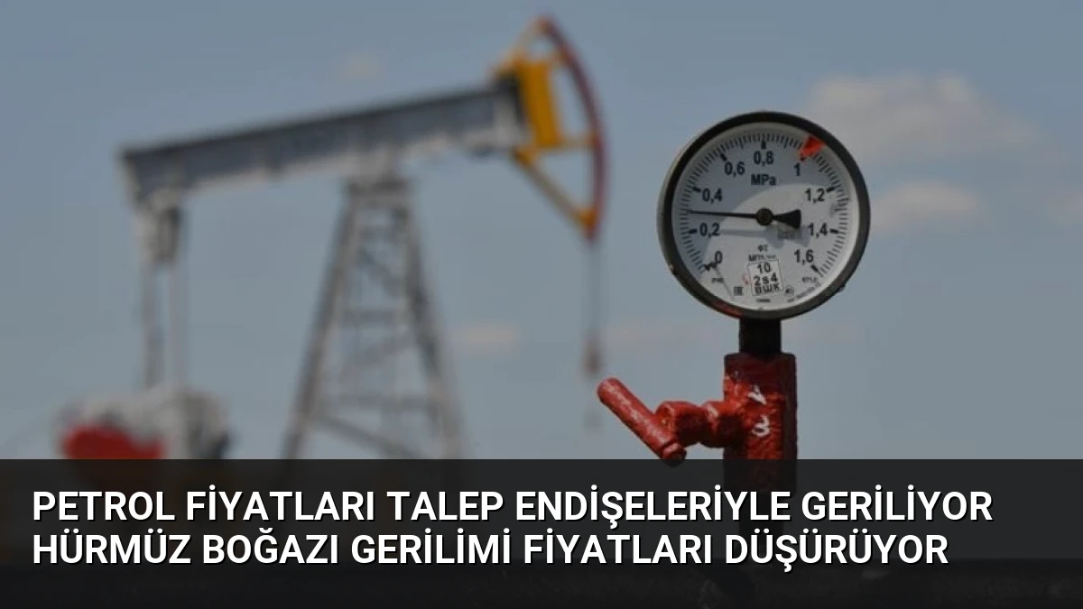 Petrol Fiyatları Talep Endişeleriyle Geriliyor Hürmüz Boğazı Gerilimi Fiyatları Düşürüyor
