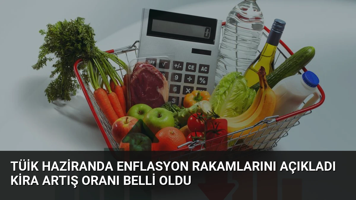 TÜİK Haziranda Enflasyon Rakamlarını Açıkladı Kira Artış Oranı Belli Oldu