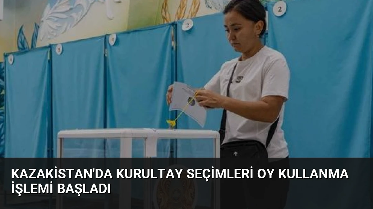 Kazakistan’da Kurultay Seçimleri Oy Kullanma İşlemi Başladı
