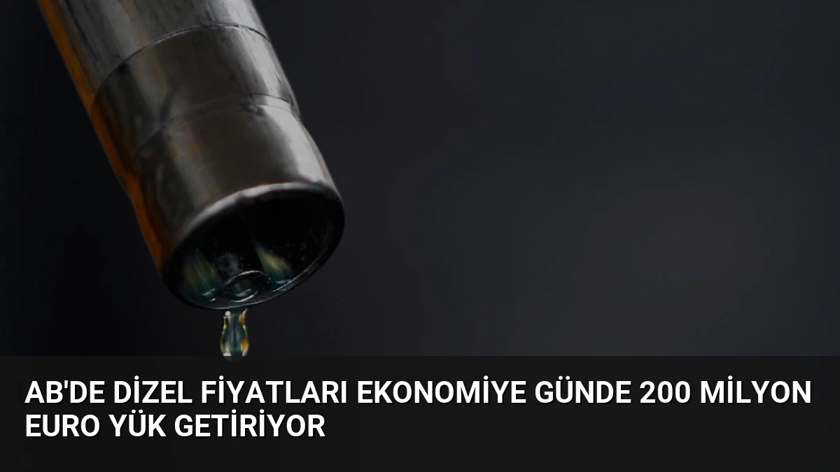 AB’de Dizel Fiyatları Ekonomiye Günde 200 Milyon Euro Yük Getiriyor