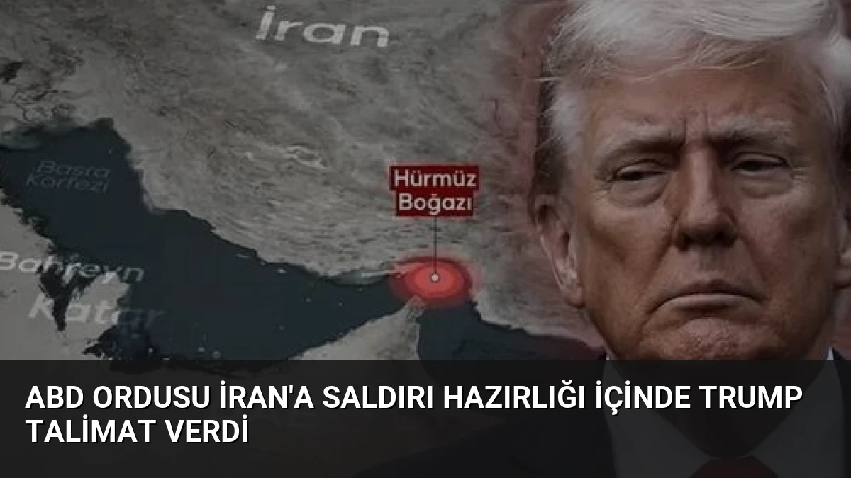 ABD Ordusu İran’a Saldırı Hazırlığı İçinde Trump Talimat Verdi