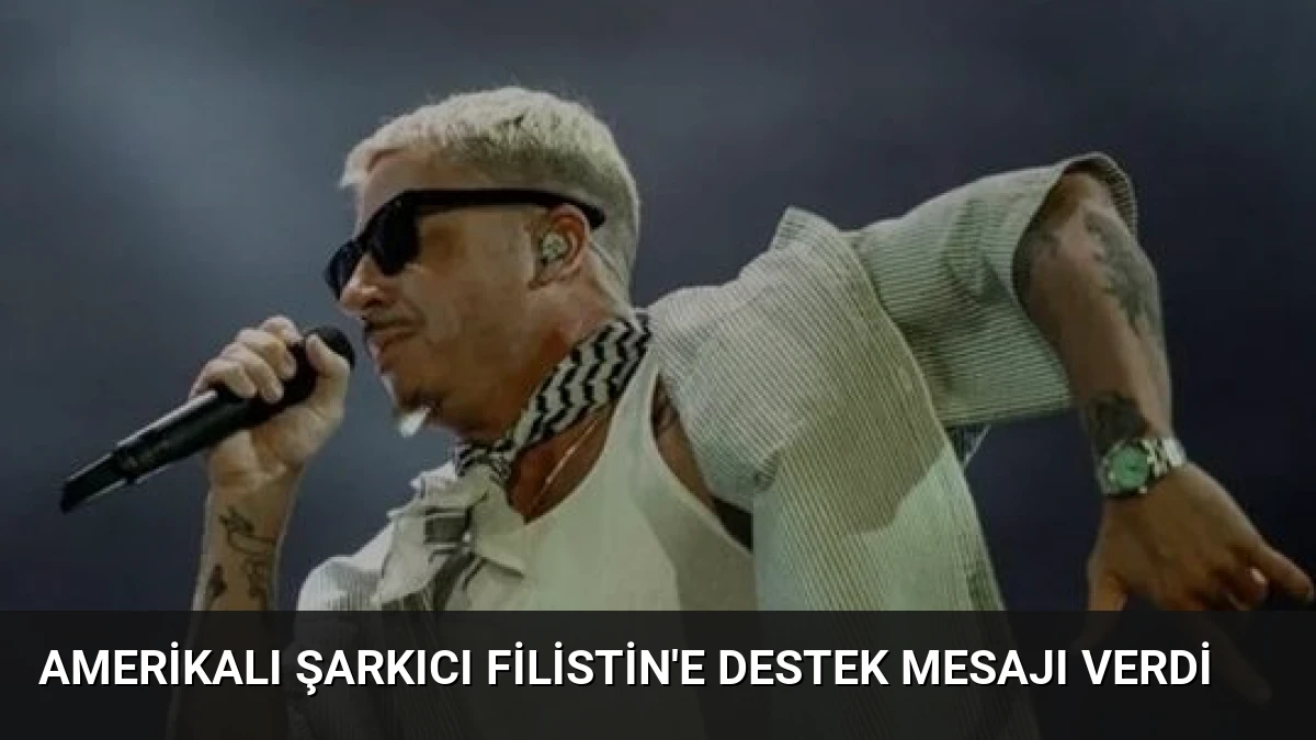Amerikalı Şarkıcı Filistin’e Destek Mesajı Verdi